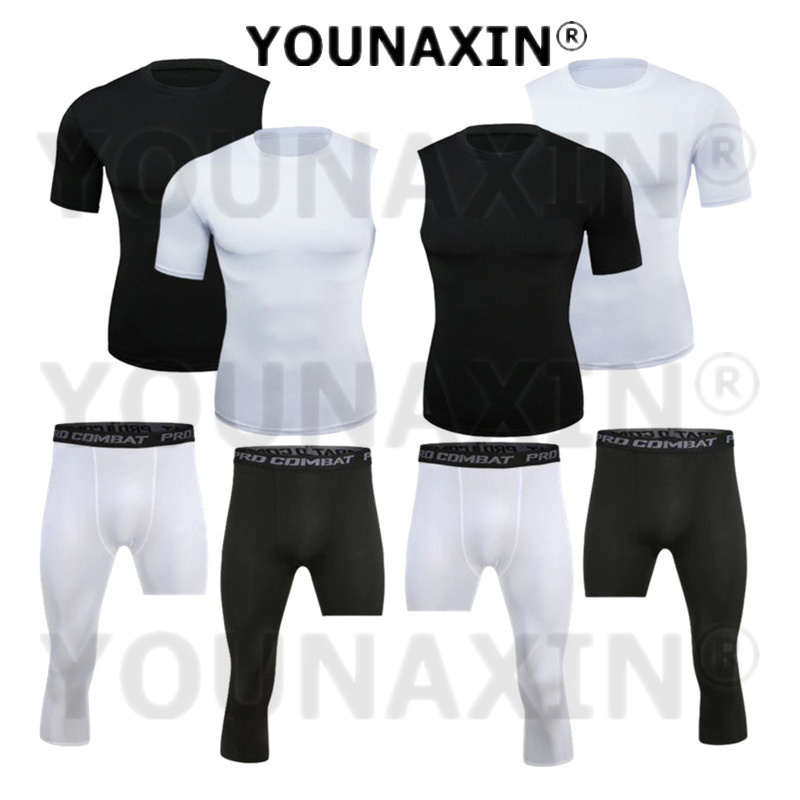 T Shirt Tight Fit - Unisex sportkleding T-shirts met korte mouwen