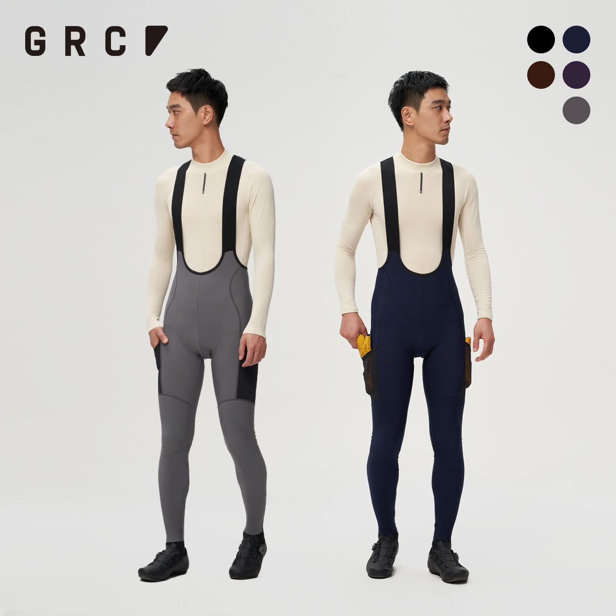 Compression Long Pant - GRC Fietskleding Heren Research Utility Fleece