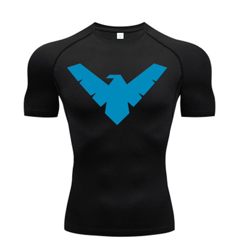 T Shirt Tight Fit - Zomer shirt met korte mouwen, nauwsluitend,
