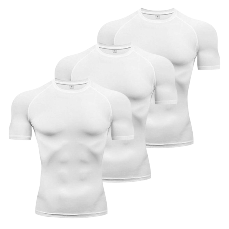 1/3 Pack Heren Compressiekledi - T Shirt Tight Fit recensie en prijs